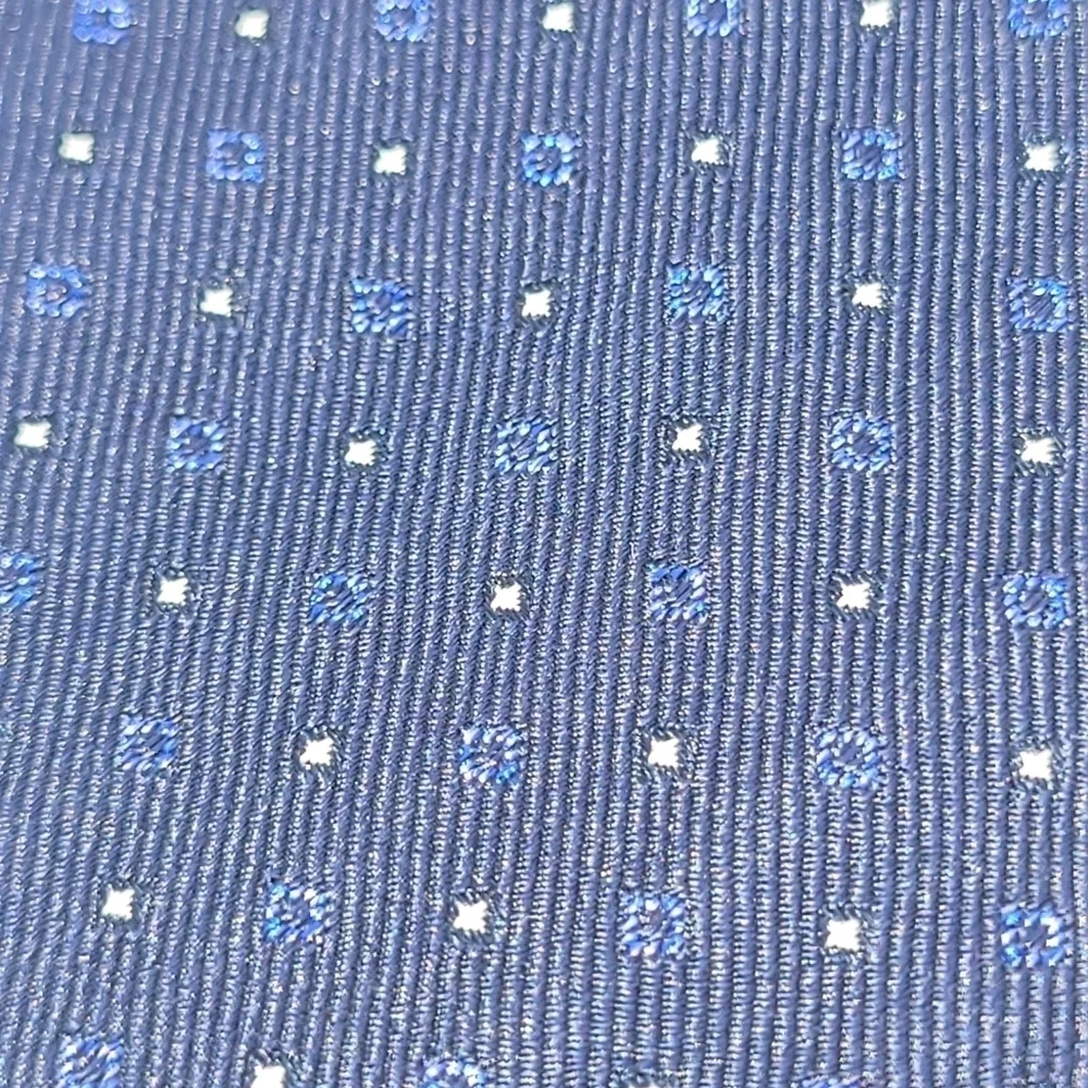 THE TIE BAR Blue Dots Men's Tie